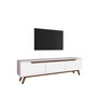 Hanah Home Soporte para TV D1 - 794 Blanco y Nogal